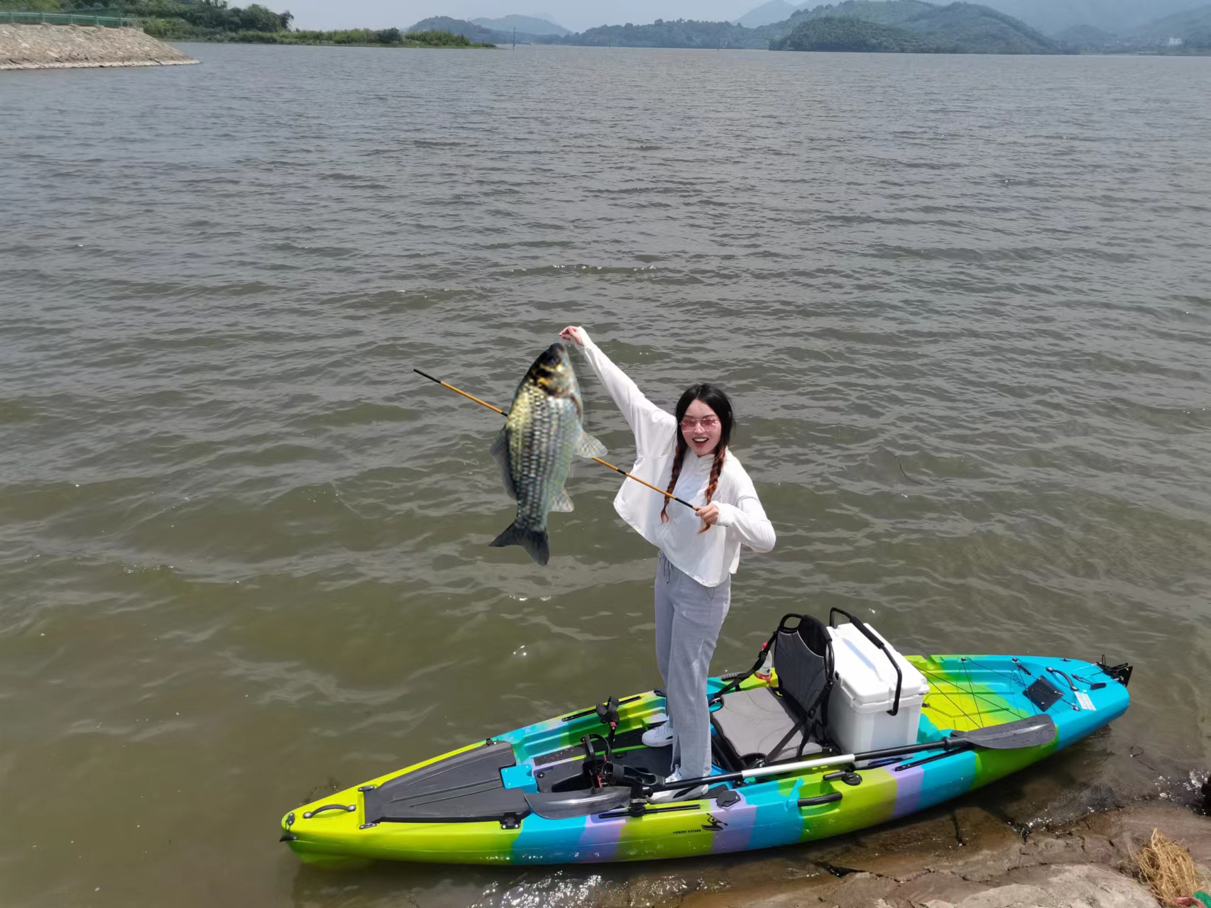 11.8ft Dual Pedal Drive Single - Fishing Kayak Pedal Drive ulasan dan harga