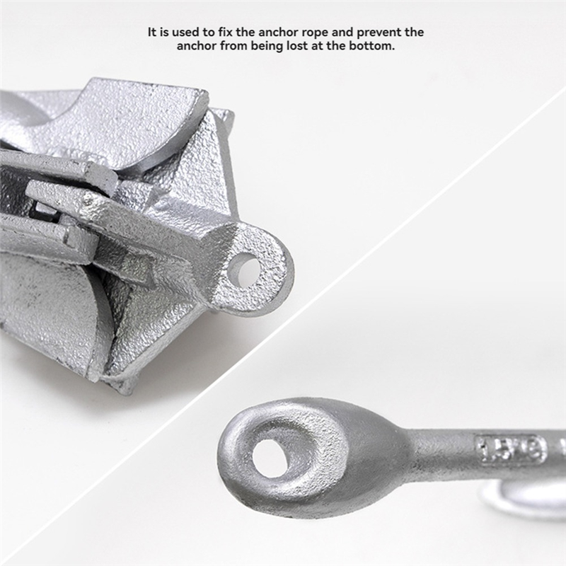 AB56-0.7KG Steel Folding Water - Fishing Kayak Anchor ulasan dan harga