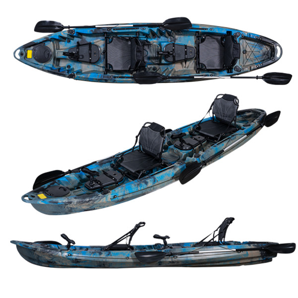 2+1 Seat Family Fishing Kayak  - Fishing Kayak Sit On Top ulasan dan harga
