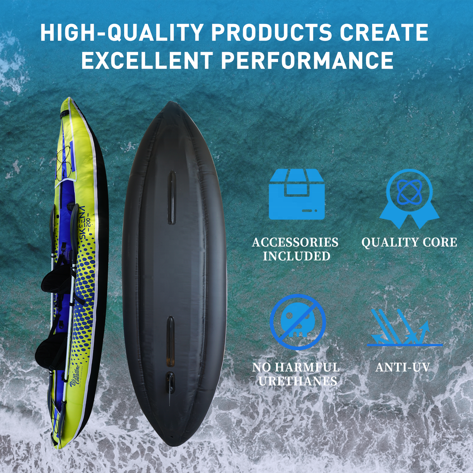 Adult Inflatable Fishing Canoe - Fishing Kayak Seat ulasan dan harga