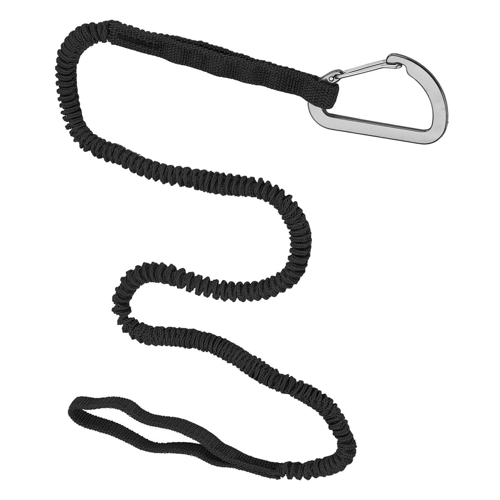 Stretchable Nylon Paddle Leash - Fishing Kayak Paddle Leash ulasan dan harga