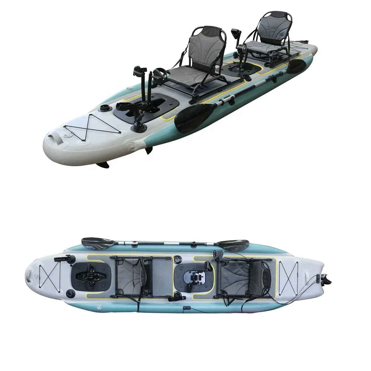 2026 14FT 2-Person Sit-On-Top  - Fishing Kayak Sit On Top ulasan dan harga