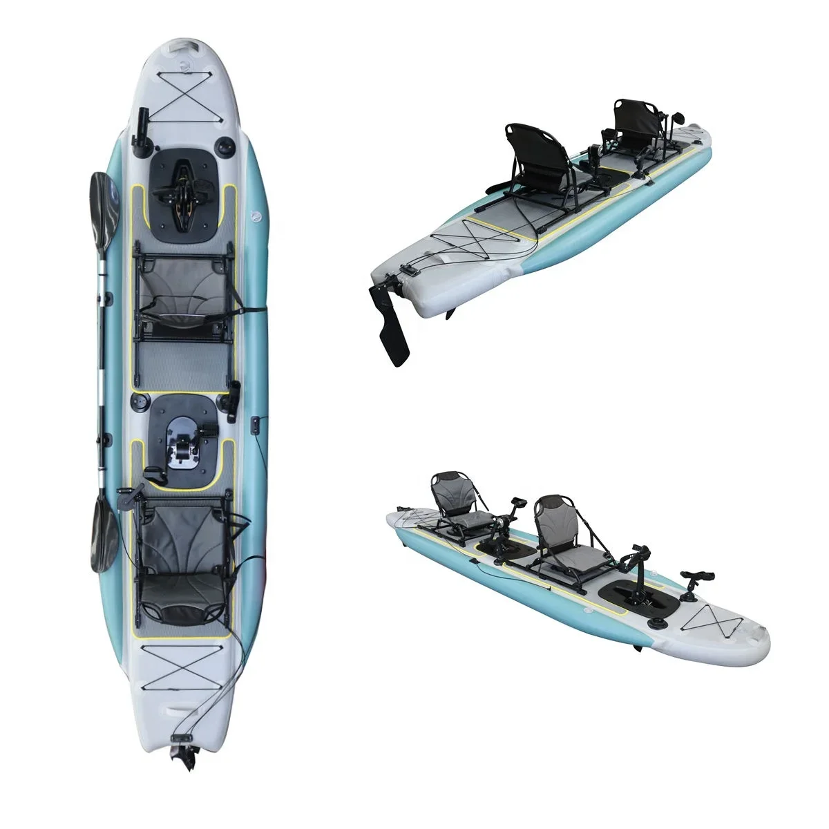 2026 14FT 2-Person Sit-On-Top  - Fishing Kayak Sit On Top ulasan dan harga