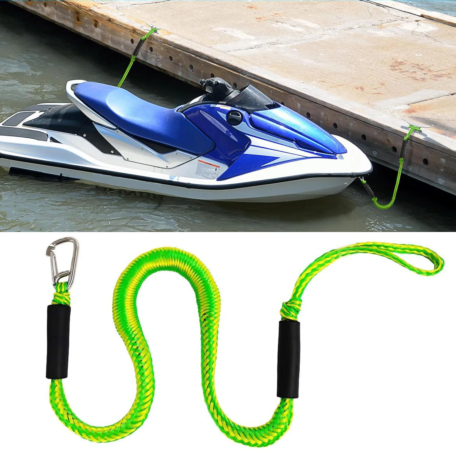 Boat Bungee Dock Lines Cords D - Fishing Kayak Anchor ulasan dan harga