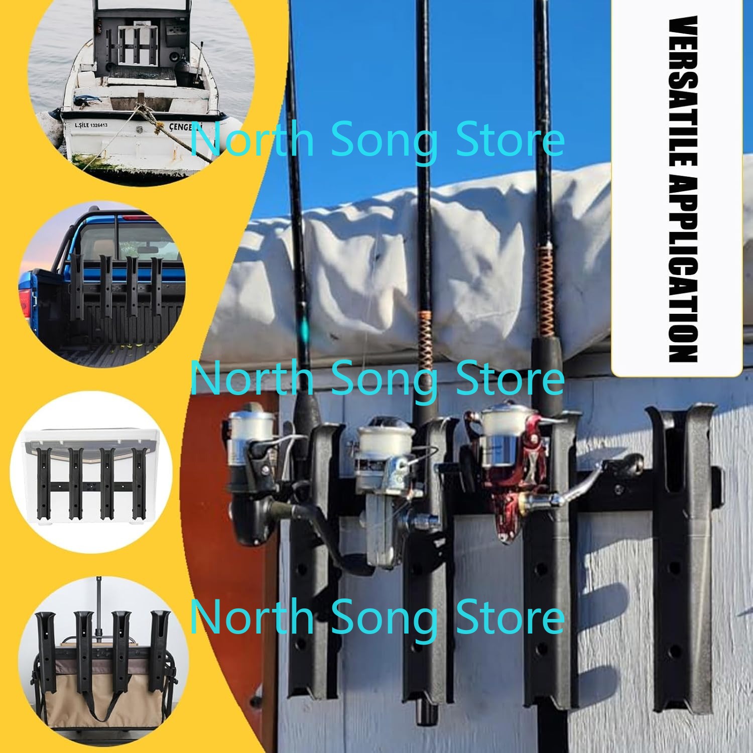 Adjustable Fishing Rod Holders - Fishing Kayak Crate ulasan dan harga