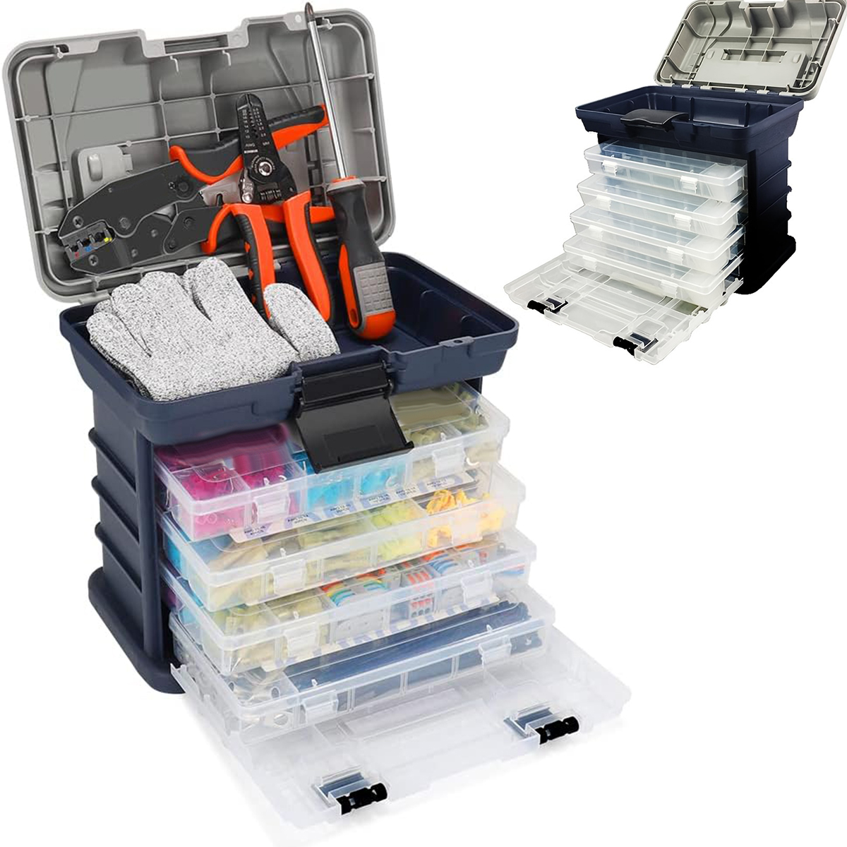Multifunction Fashing Tackle B - Fishing Kayak Crate ulasan dan harga