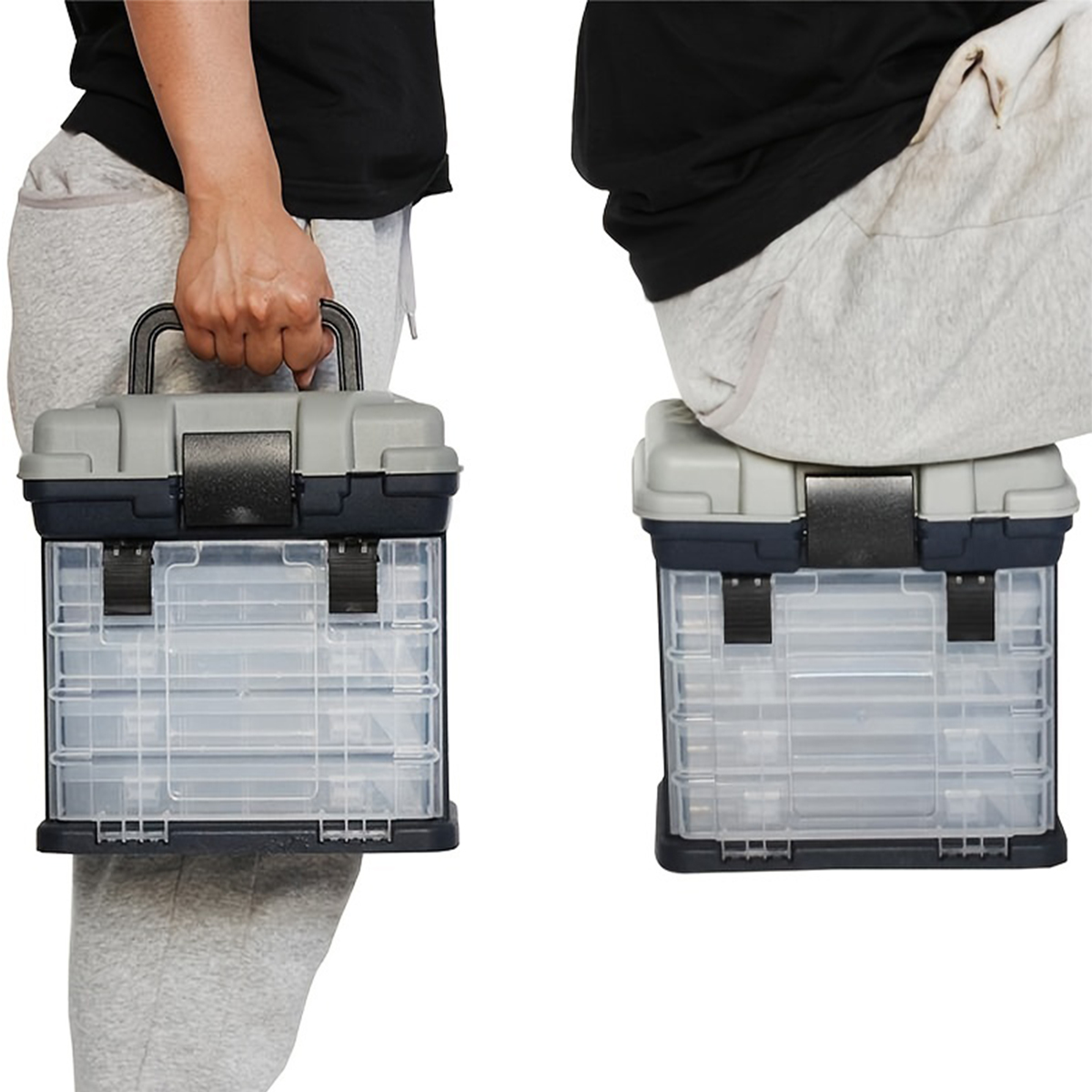 Multifunction Fashing Tackle B - Fishing Kayak Crate ulasan dan harga