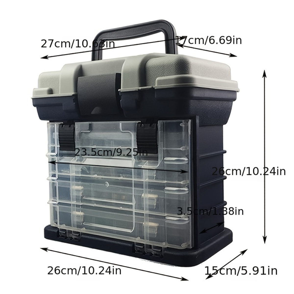 Multifunction Fashing Tackle B - Fishing Kayak Crate ulasan dan harga