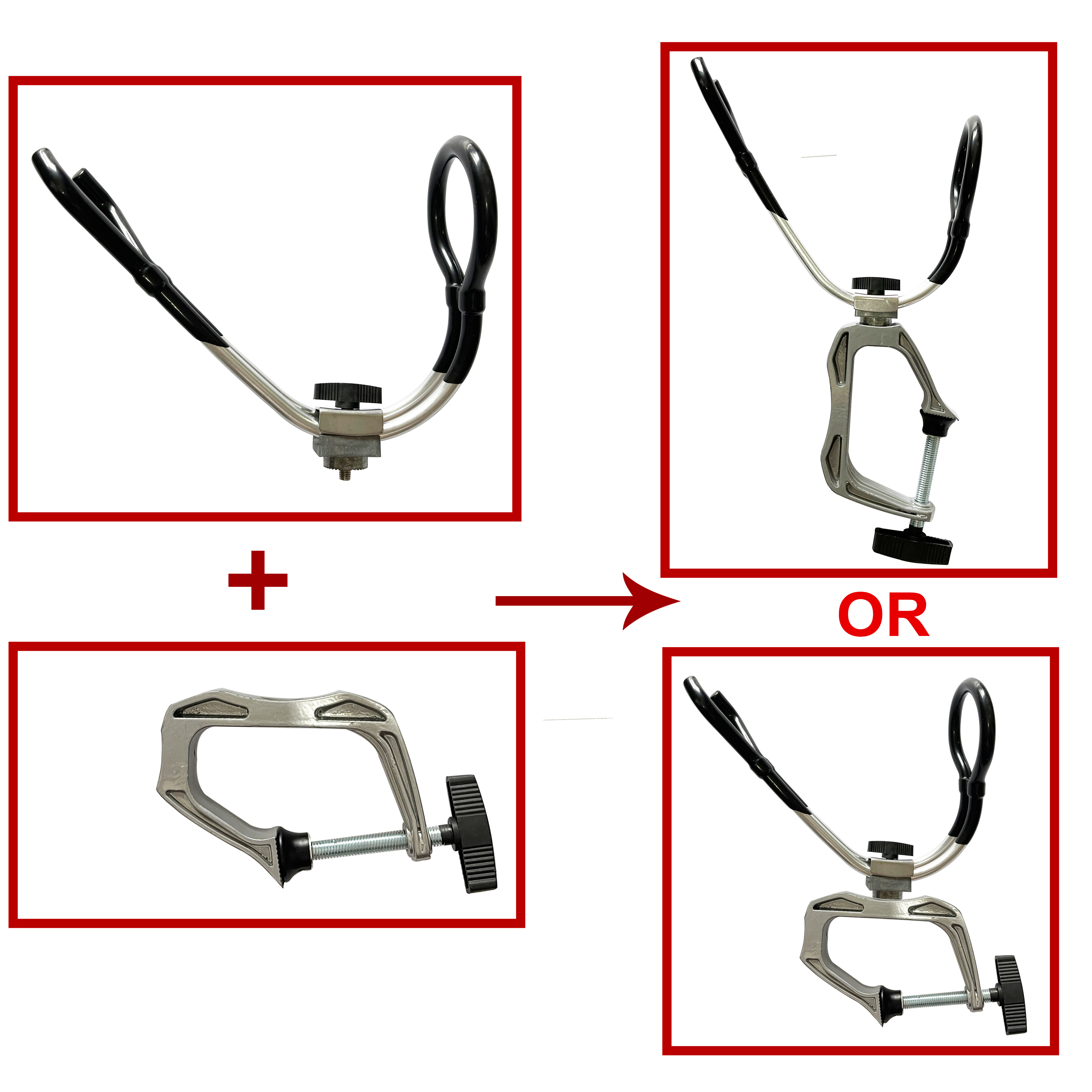 HiUmi High Duty Stainless Stee - Fishing Kayak Rod Holder ulasan dan harga
