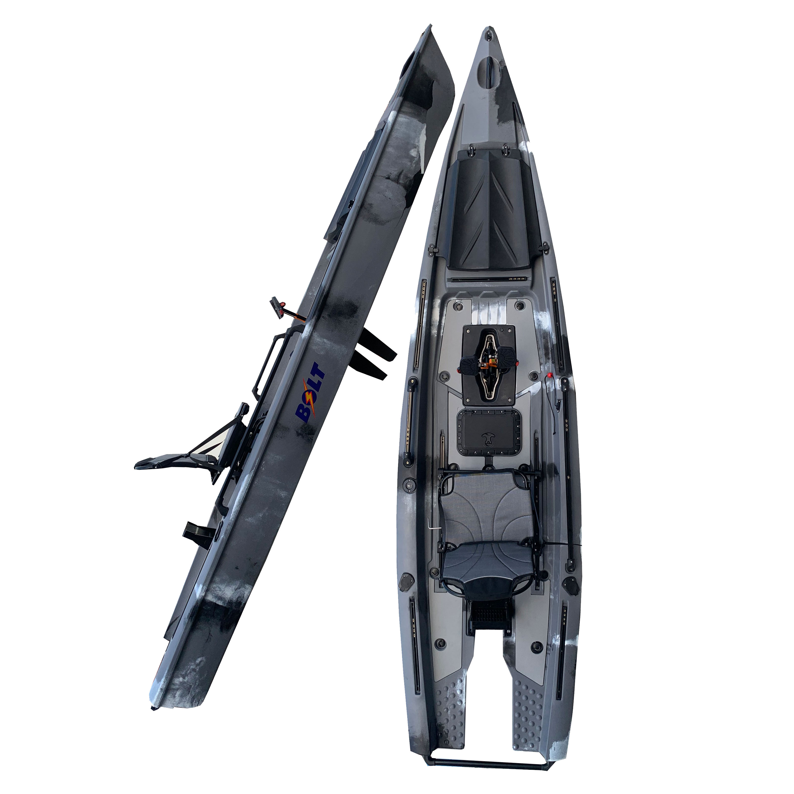 Single Skiff Boat Solo Kayak S - Fishing Kayak Sit On Top ulasan dan harga