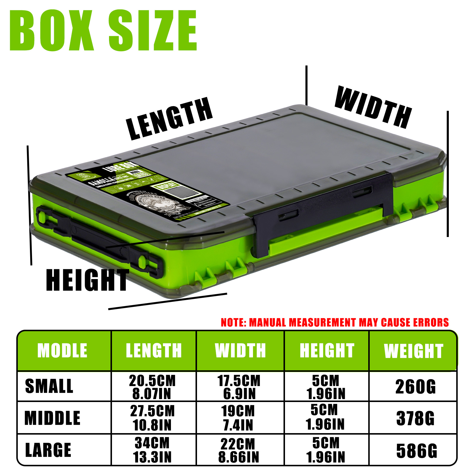 Double Sided Lure Baits Box Fi - Fishing Kayak Crate ulasan dan harga