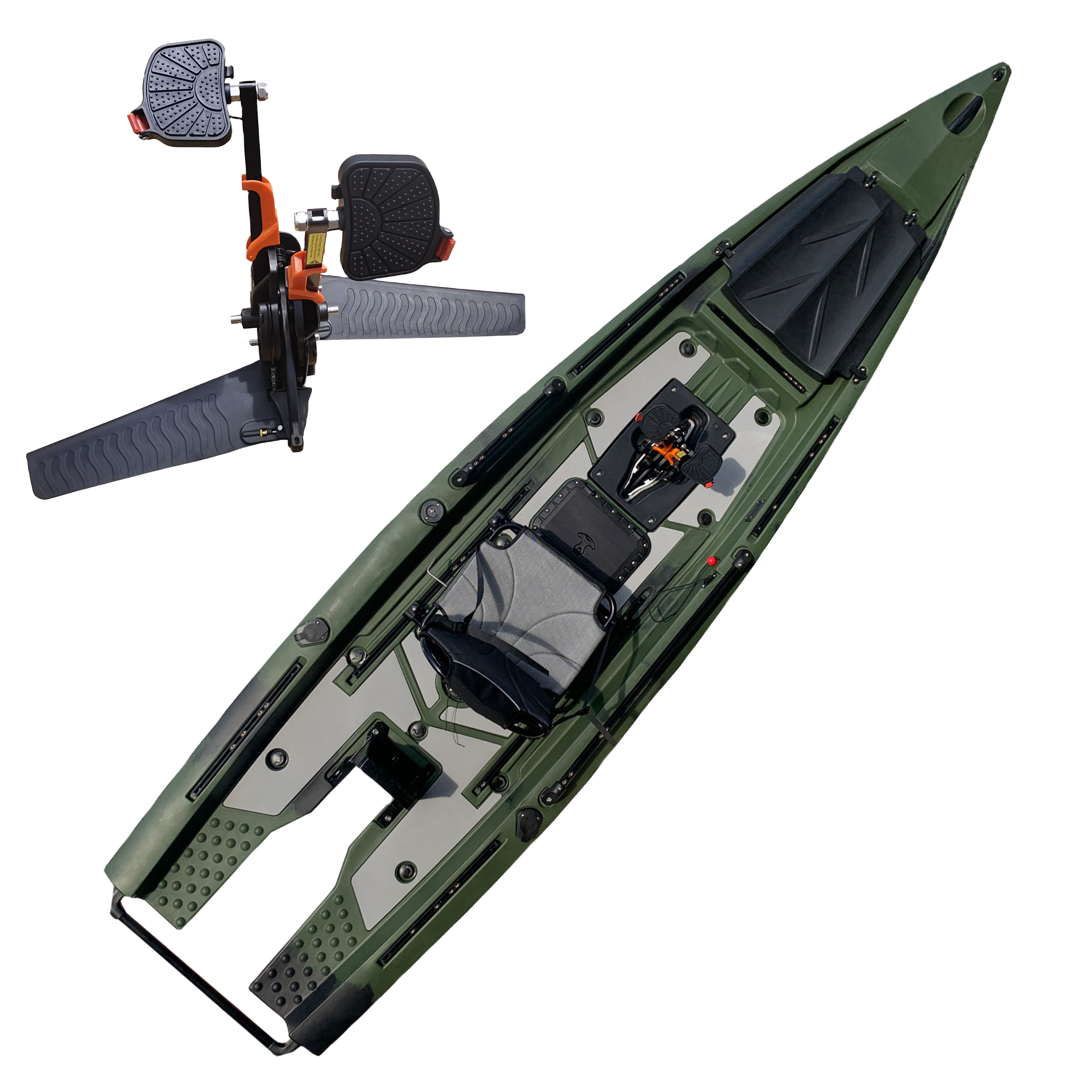 New Develop 4m Single Skiff Bo - Fishing Kayak Sit On Top ulasan dan harga