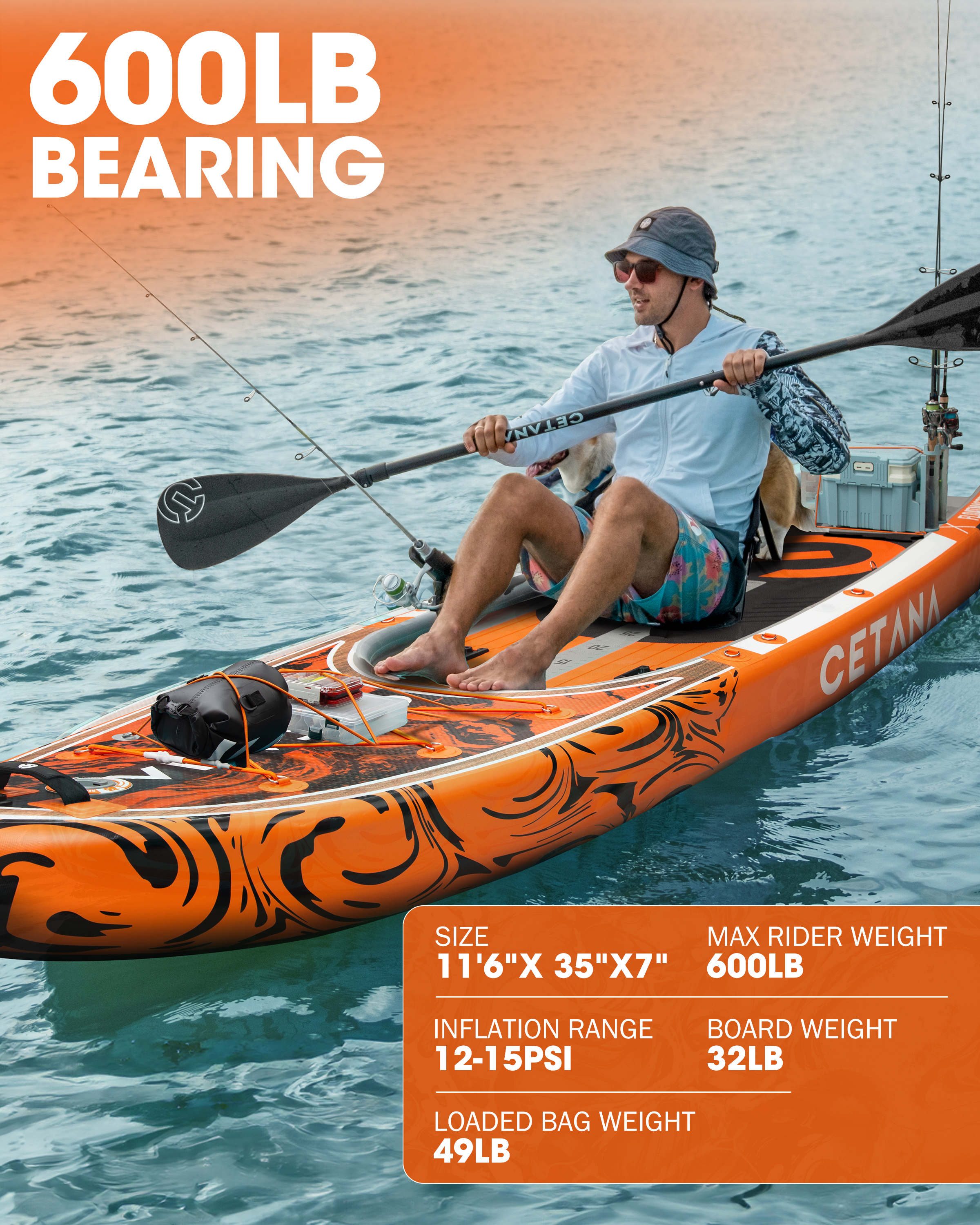 China Factory Inflatable Boat  - Fishing Kayak Paddle ulasan dan harga