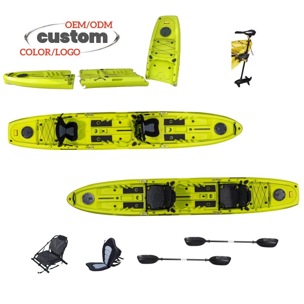 New Modular Tandem Double Sit- - Fishing Kayak Sit On Top ulasan dan harga