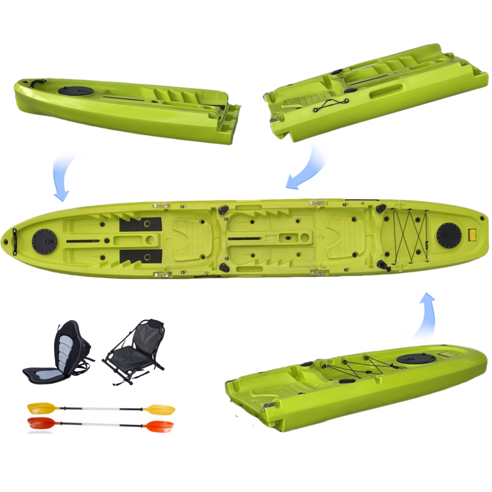 New Modular Tandem Double Sit- - Fishing Kayak Sit On Top ulasan dan harga